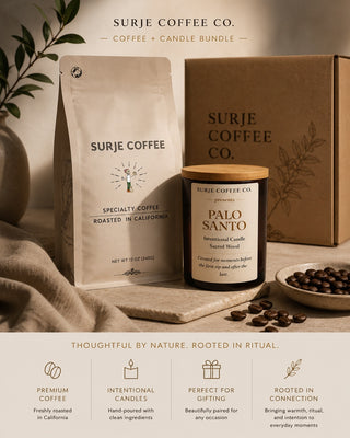 Coffee & Candle Ritual Bundle (Set of 12)