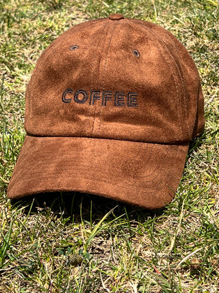 Surje Coffee Vegan Suede Adjustable Hat